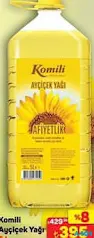 KOMİLİ AYÇİÇEK YAĞI 5 L KOMİLİ AYÇİÇEK YAĞI 5 L